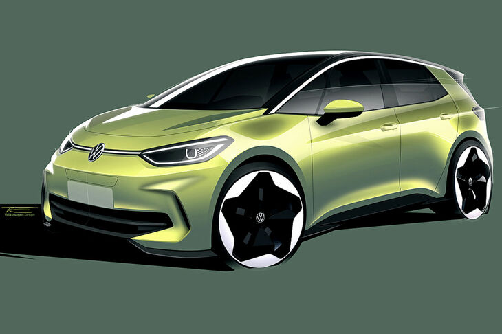 フォルクスワーゲンID.3(フェイスリフト):すでに「ID.」ファミリーとしては、古く感じる「ID.3」。これはフェイスリフトで変わるはずだ。ビジュアル的には「ID.Buzz」に近づき、インテリアにはより上質な素材が使われるようになる可能性が高い。