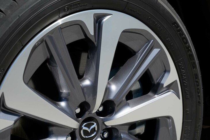 マツダCX-80 XDハイブリッド エクスクルーシブモダン(ホイール)