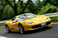 筆者の愛車「フェラーリ458イタリア」。(写真=池之平昌信)