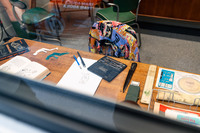 ゴードン・マレー氏の仕事場。自動車史に残るミドシップスポーツカーはここで生み出された。