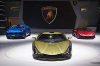 「フランクフルトモーターショー2019」の会場から(ランボルギーニ)