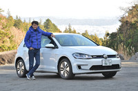 谷口信輝の新車試乗――フォルクスワーゲンe-ゴルフ(前編)