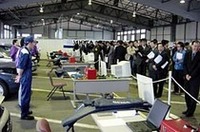 実技試験の会場風景