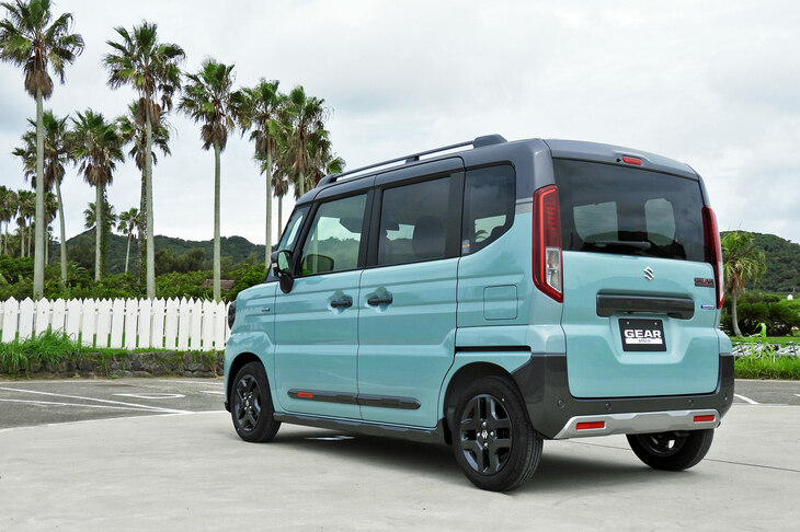 スズキ・スペーシア ギア ハイブリッドXZターボ(エクステリア)