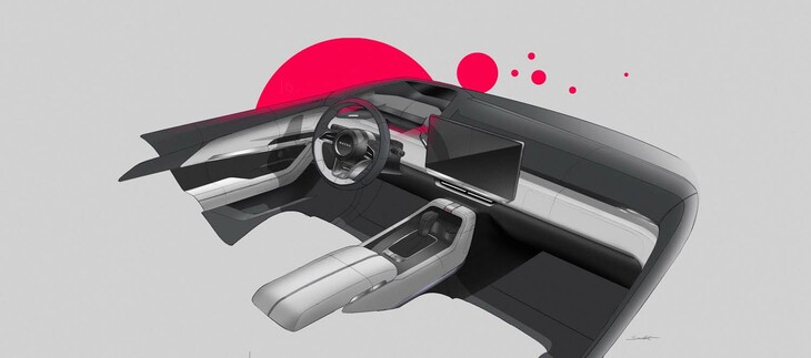 マツダCX-5(デザインスケッチ)