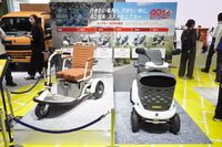 ブースでは「セニアカー」の40周年や船外機事業の60周年を記念した展示も実施。長年にわたりユーザーに寄り添ってきた、スズキの歴史が感じられた。