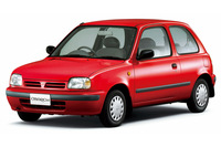 1993年のヨーロッパ・カー・オブ・ザ・イヤーに輝いた「日産マイクラ」(日本名「マーチ」)。