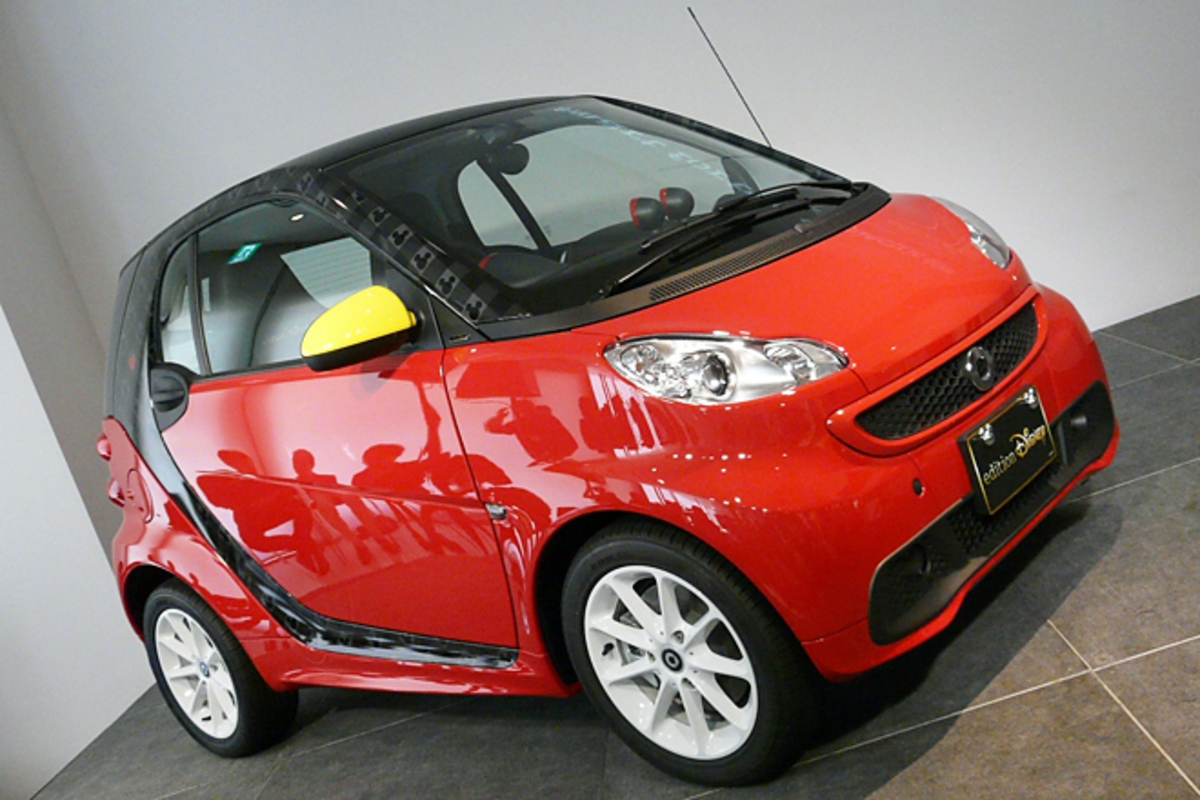 ミッキーマウス仕様のスマート電気自動車登場 【ニュース】 - webCG