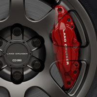 ブレーキキャリパー(レッド)