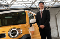 「お客さまの声にはなるべく応えていきたい」と語る竹中氏。気の早い話だが、先代同様、魅力的な特別仕様車の設定にも期待していいかもしれない。