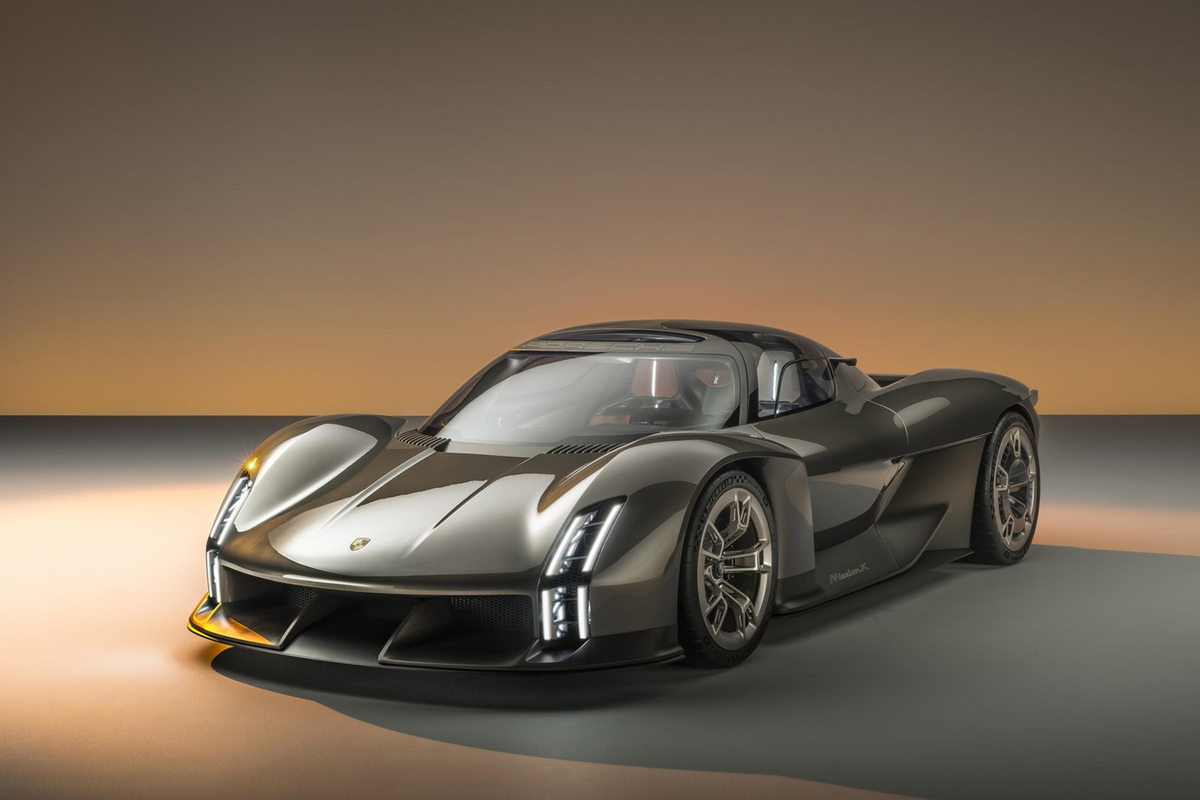 ポルシェが2シーターのハイパー電気自動車「ミッションX」を発表