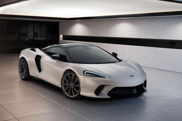 「ロトンダ」のテーマカラーでコーディネートされた「マクラーレンGTSシグネチャーコレクション」。