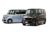 2017年9月に発売された2代目「ホンダN-BOX」。アダプティブクルーズコントロールを含む「ホンダセンシング」を全車標準装備とし(一部グレードではレスオプションも可能)、注目を集めた。(写真=本田技研工業)