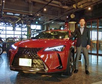 日本国内を皮切りに発売された「レクサスUX」。今後は世界の約80カ国で展開される。