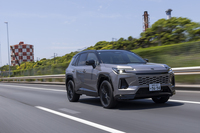 今回の試乗車はプラグインハイブリッドモデルの「トヨタRAV4」の「Z」グレード。ハイブリッドモデルにも同名グレードがある。