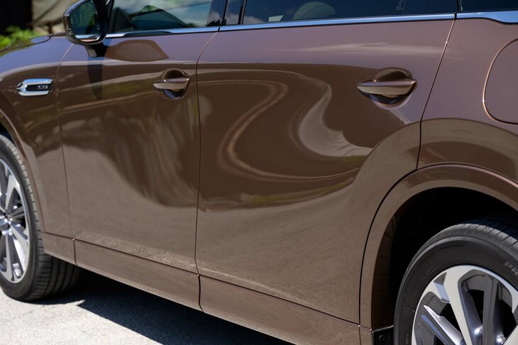 マツダCX-80 XDハイブリッド エクスクルーシブモダン(ドアパネル)