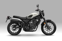 CL250(写真の車体色は「パールヒマラヤズホワイト」)