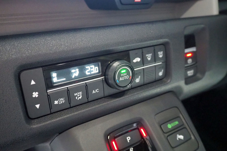 ホンダN-ONE e:(エアコン操作パネル)