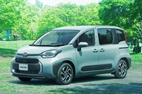 2022年8月に登場した3代目「シエンタ」。デザインに関しては、前衛的だった2代目から一転して親しみやすさを重視。車体色にも落ち着いたアースカラーが多数設定されている。