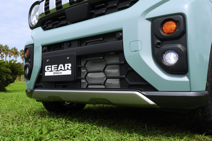 スズキ・スペーシア ギア ハイブリッドXZターボ(フロントバンパー&ロアグリル)