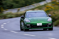 今回の試乗車は、最高出力440PSの「パナメーラ4S」と同550PSの「パナメーラ ターボ」の間に位置する、ステーションワゴンタイプの「パナメーラGTSスポーツツーリスモ」。