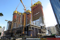 余談だけど、ロサンゼルス コンベンションセンターの位置するダウンタウンは再開発の真っ最中。街の勢いに圧倒された。