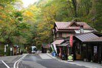 売店では名物のお焼きとイワナの塩焼きを所望。美味にございました。