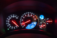 遠慮なく首都高を走ったにもかかわらず、車載燃費計の計測値は7.6km/リッター。ハイパフォーマンスカーにしてこの燃費はかなり立派だといえる。