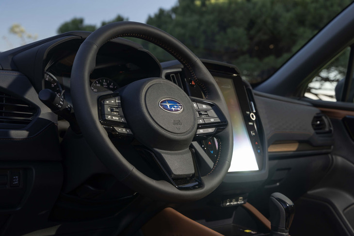 スバル・フォレスター(ステアリングホイール)