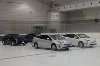今回のテストには「トヨタ・プリウス」が使用された。
