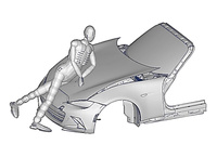 そもそも、歩行者保護要件の厳しい昨今の自動車では、ボンネットを低くするのは非常に難しい。「マツダ・ロードスター」などは例外のひとつだが、それもポップアップボンネットを採用することで実現したものなのだ。