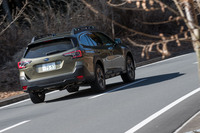 先進装備の充実ぶりに、質の高いドライブフィールと、新型「レガシィ アウトバック」は多方面で満足のいくパフォーマンスを実現していた。