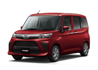 2016年に登場した「ダイハツ・トール」。「パッソ/ブーン」と同じ1リッター直3エンジンまたは同ターボ版を積んだ5人乗りのトールワゴン。「トヨタ・ルーミー」および「スバル・ジャスティ」はOEM供給モデル。やはりOEMモデルだった「トヨタ・タンク」は2020年に販売終了となった。