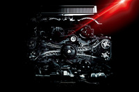 2.4リッター水平対向4気筒直噴ターボ「DIT」エンジンは最高出力275PS/5600rpm、最大トルク350N・m/ 2000-4800rpmを発生。