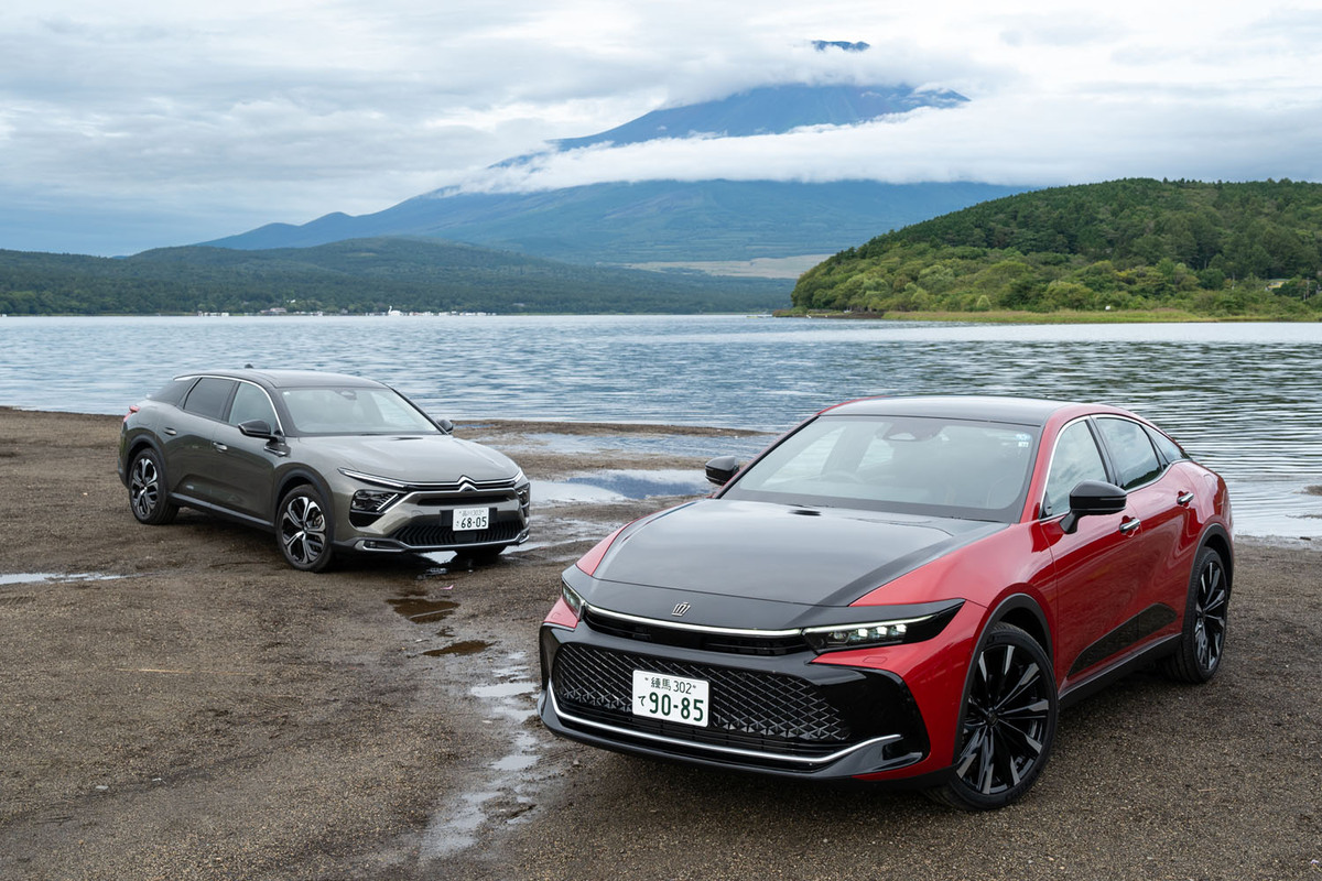 トヨタ・クラウン クロスオーバーRS／シトロエンC5 Xプラグイン
