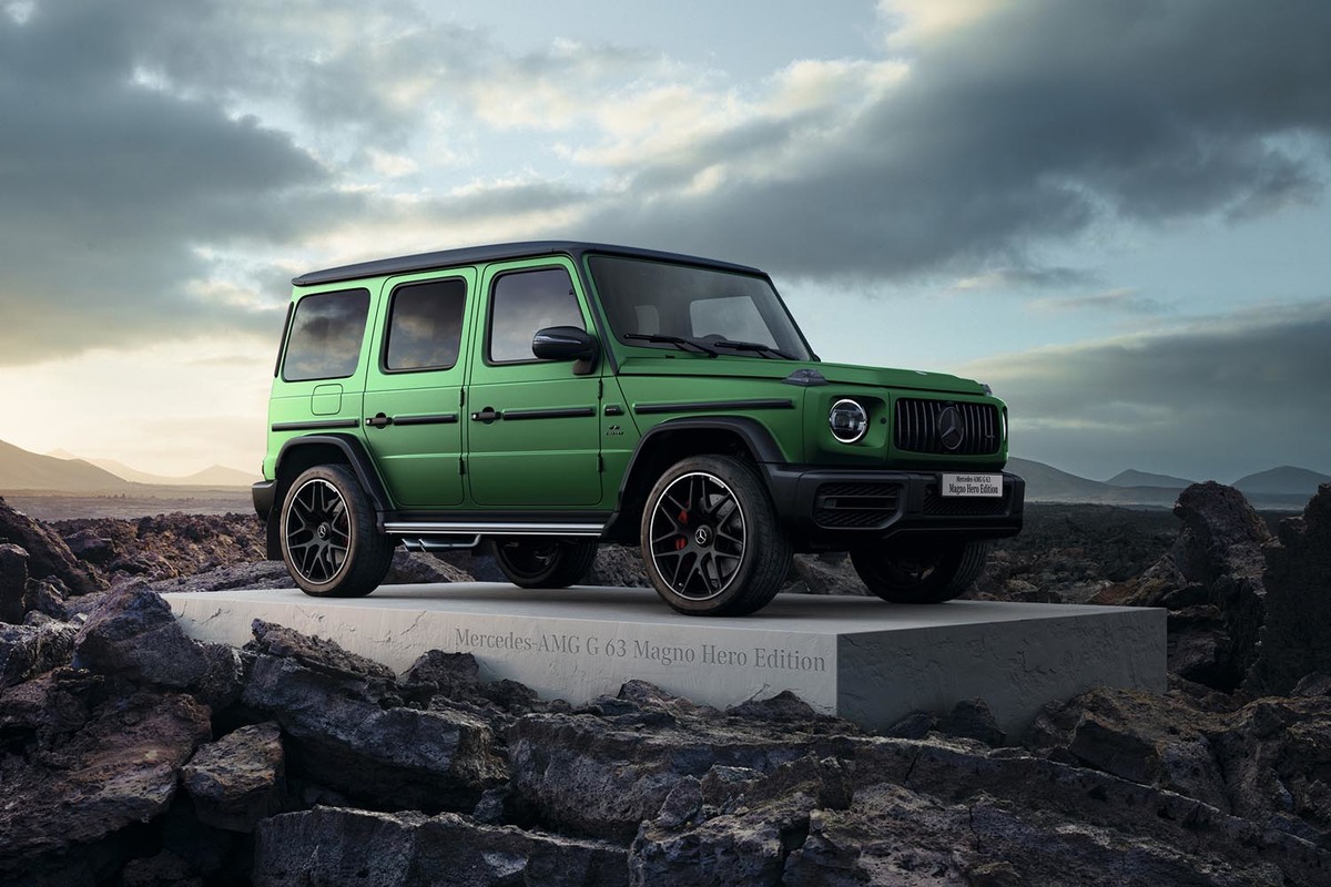 新マットカラー×ブラックアクセントが決め手の特別な「メルセデスAMG