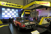 東京オートサロン2017におけるダンロップブースの様子。