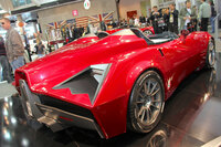 スパーダコンセプト時代の仕事から。「スパーダ・コーダトロンカ モンツァ」。2011年4月モンテカルロで筆者撮影。