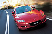 マツダ、新型ロータリースポーツ「RX-8」発表