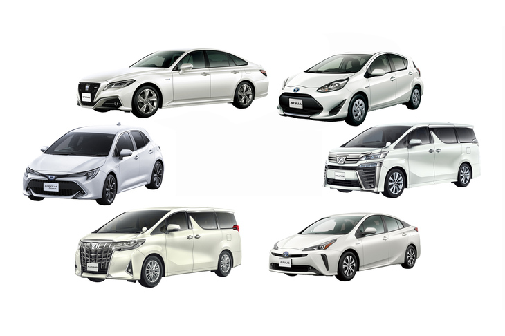 「KINTO ONE」は2019年7月に全国展開されたが、当初のラインナップはわずか6車種だった。