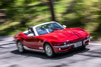 「シカゴレッド」(写真)のほか、「ロサンゼルスブルー」「ニューヨークブラック」「シスコオレンジ」「ワシントンホワイト」「アリゾナイエロー」と、いずれもアメリカの都市名を冠した全6色のボディーカラーをラインナップする。