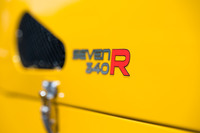 試乗車は「セブン340」。最高出力172PSの2リッター直4エンジンを搭載したセブンシリーズの上級モデルだ。「S」「R」の2グレードのうち、今回はより走りに特化したRグレードに試乗した。