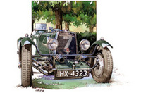 クルマだけのイラスト展「Historic&Sports Car Illustration」開催の画像