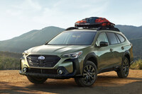 北米仕様の「スバル・アウトバック」(2024年モデル)。かの地では「クロストレック」や「フォレスター」に並ぶ販売台数を誇る人気車種なのだ。