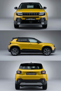 「ジープ・アベンジャー」のボディーサイズは全長×全幅×全高=4105×1775×1595mm。フィアットやアルファの兄弟車と比べると、全幅、全高はほぼ同じで全長がショート。SUVというより、スポーティーなハッチバックといった趣だ。