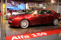 近日発売といわれた「アルファ159」