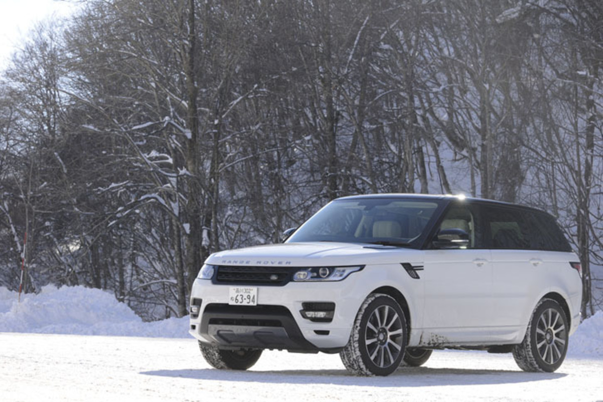 雪国仕事車 4WD 車検有り ジャンク ジャガー・ランドローバー雪上試乗会【試乗記】 雪山は招くよ - webCG