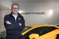 伊ランボルギーニのステファノ・ドメニカリ社長兼CEO。フェラーリF1チームの代表を経て、2016年3月に同職に就任した。