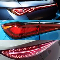 清水「これはナニ?」 
	ほった「『ドルフィン』と『ATTO 3』と『シール』のテールランプです。個別のディテールのクオリティーもそうですけど、そろそろこういう細部のデザインにも、統一感を持たせるべきなんじゃないかと思いまして」