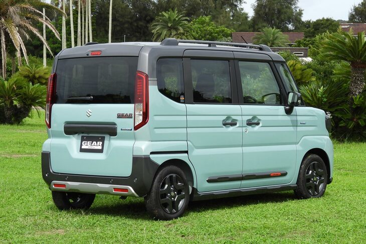 スズキ・スペーシア ギア ハイブリッドXZターボ(エクステリア)